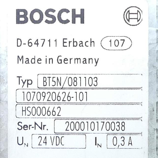 Produktfoto 2 von BOSCH Profibus Panel BT5N/081103