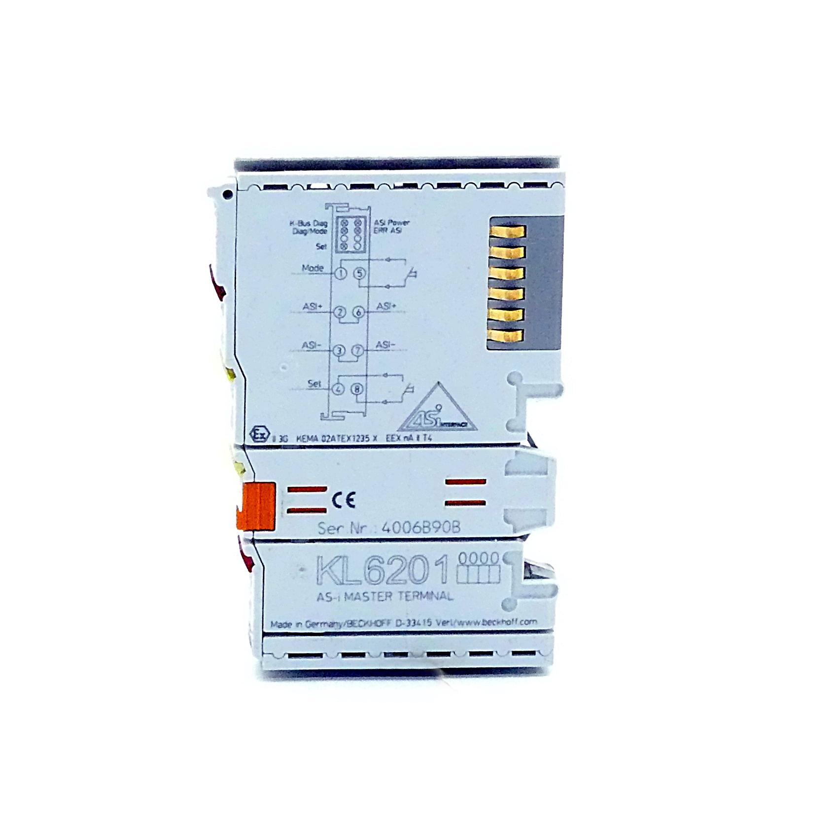 Produktfoto 3 von BECKHOFF AS-Interface-Masterklemmen