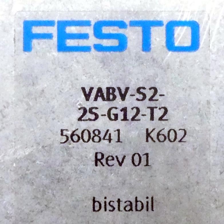 Produktfoto 2 von FESTO Verkettungsplatte VABV-S2-2S-G12-T2