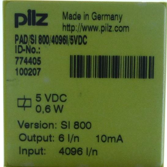 Produktfoto 2 von PILZ Signalanpassungsadapter PAD/SI 800/4096I/5VDC