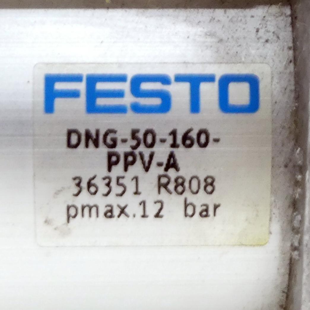 Produktfoto 2 von FESTO Pneumatikzylinder DNG-50-160-PPV-A