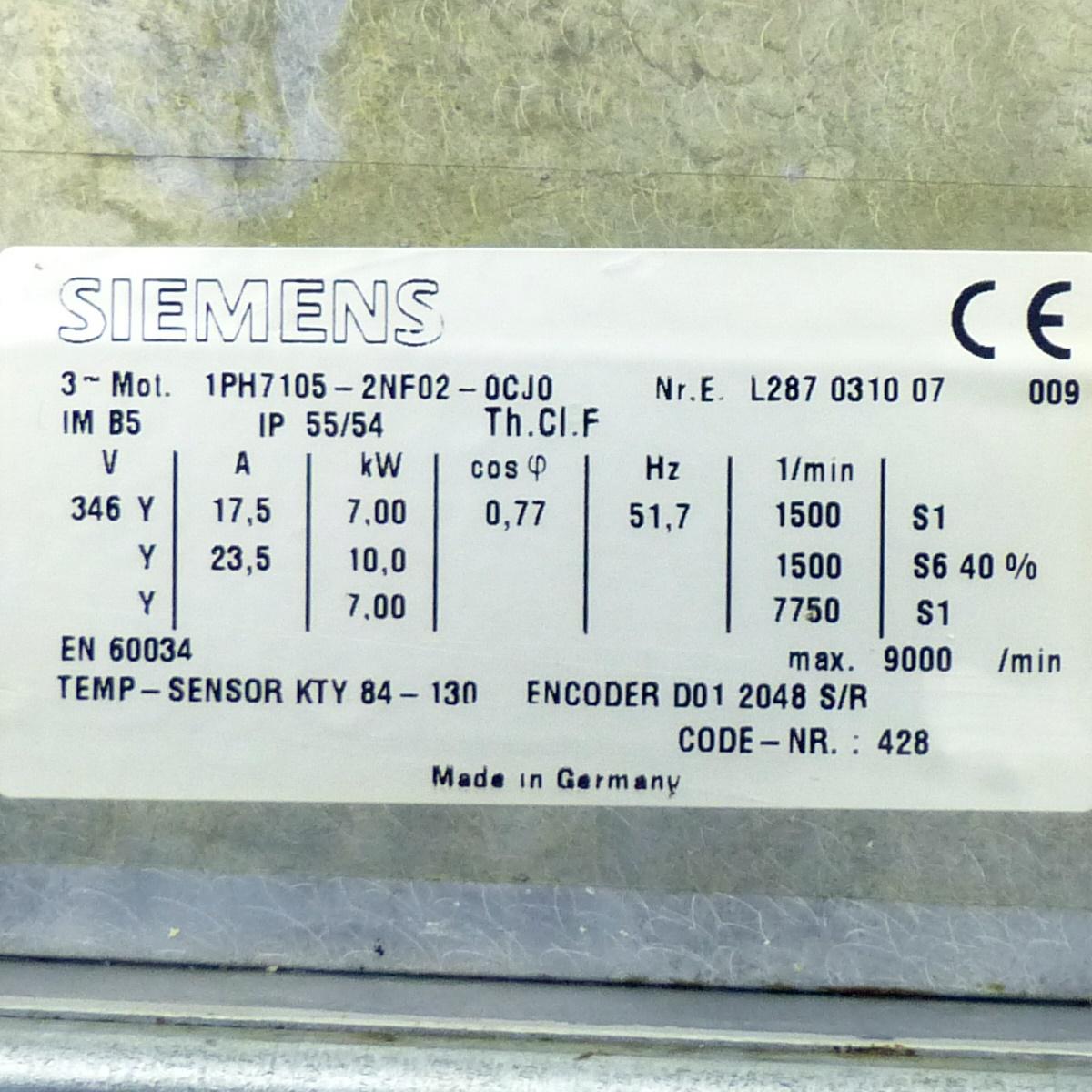 Produktfoto 2 von SIEMENS Kompakt-Asynchronmotor