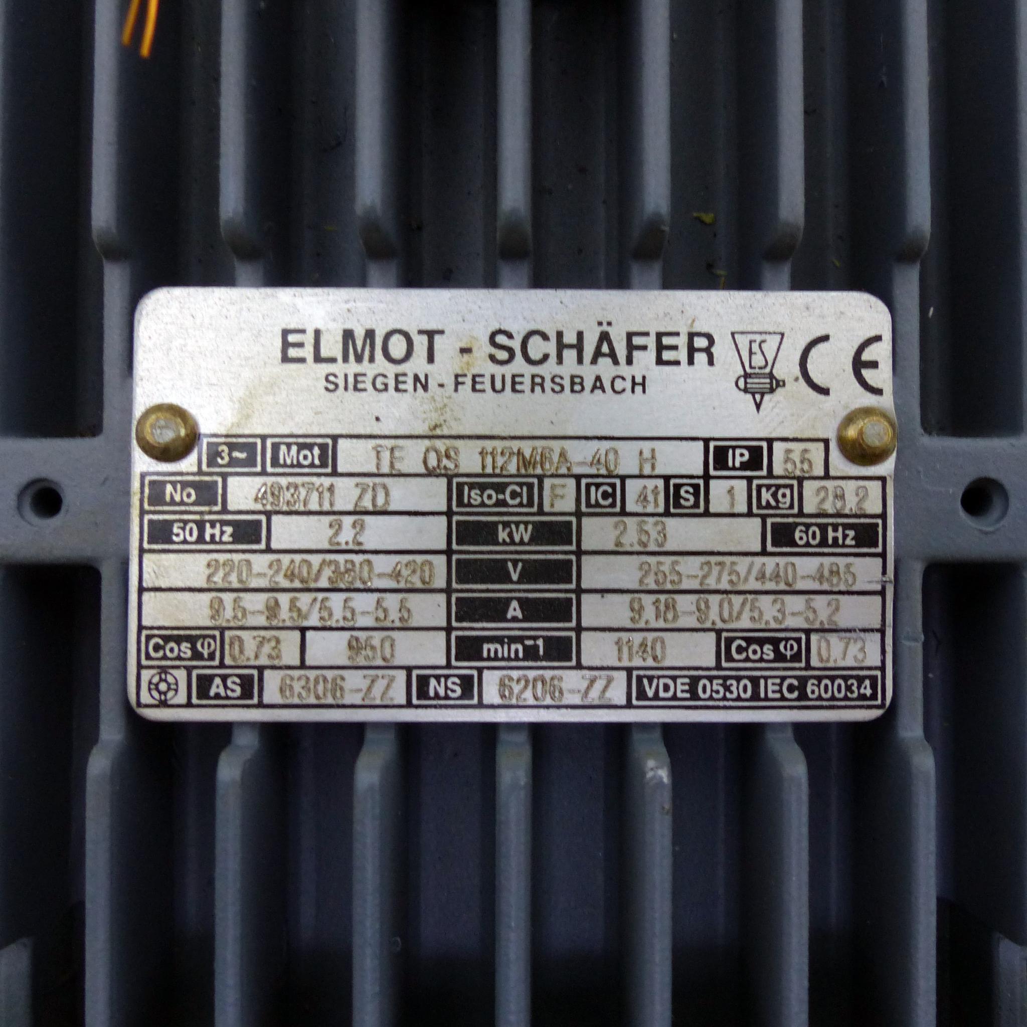 Produktfoto 2 von ELMOT - SCHÄFER Drehstrommotor