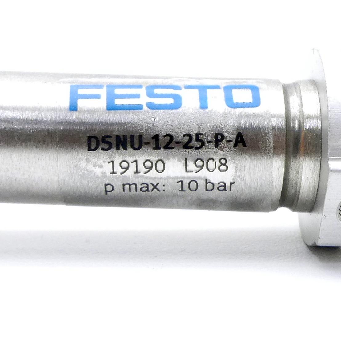 Produktfoto 2 von FESTO Rundzylinder DSNU-12-25-P-A