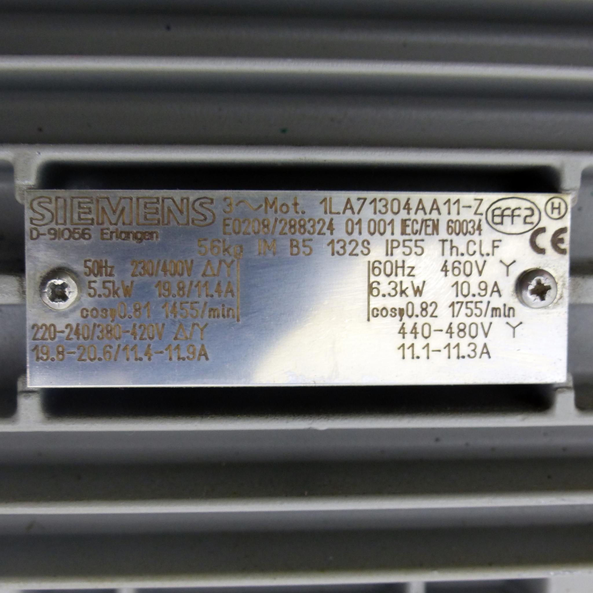 Produktfoto 2 von SIEMENS Drehstrommotor 1LA71304AA11-Z