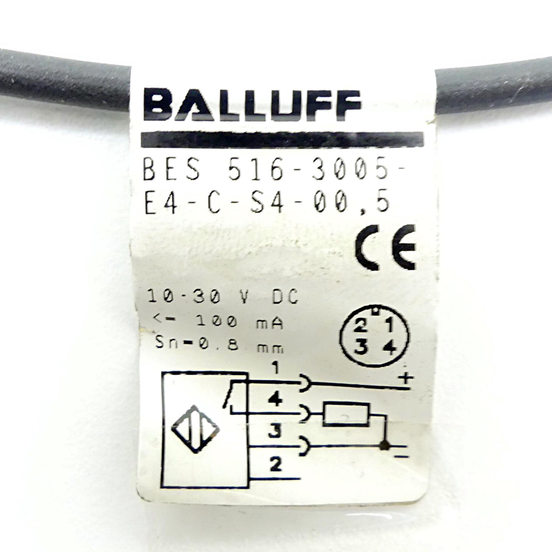 Produktfoto 2 von BALLUFF Induktiver Standardsensor BES00FY