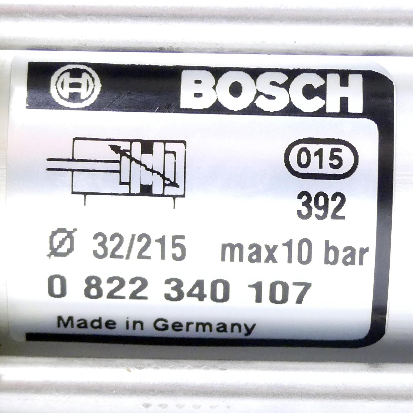 Produktfoto 2 von BOSCH Pneumatikzylinder 0 822 340 107