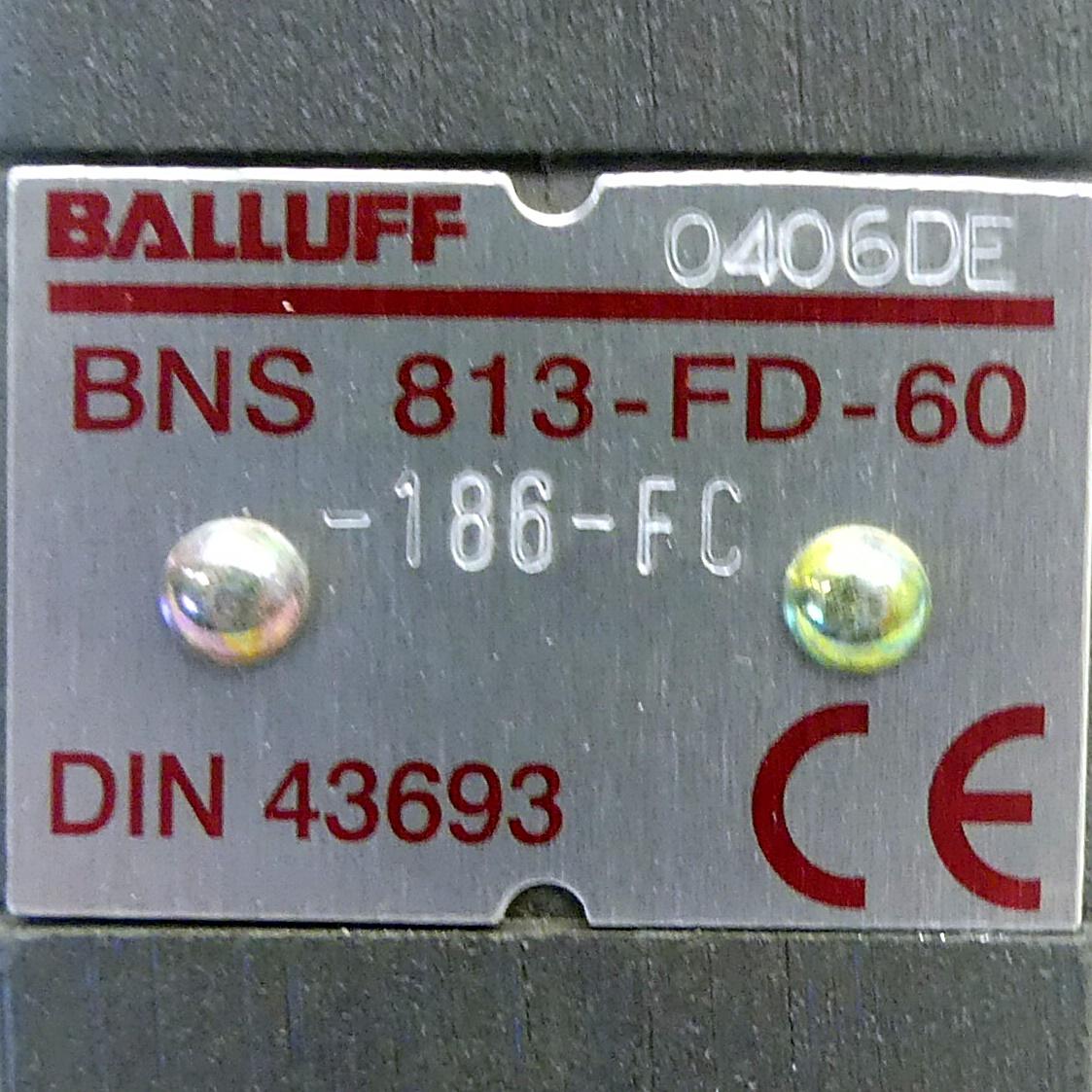 Produktfoto 2 von BALLUFF Positionsschalter BNS 813-FD-60-186-FC