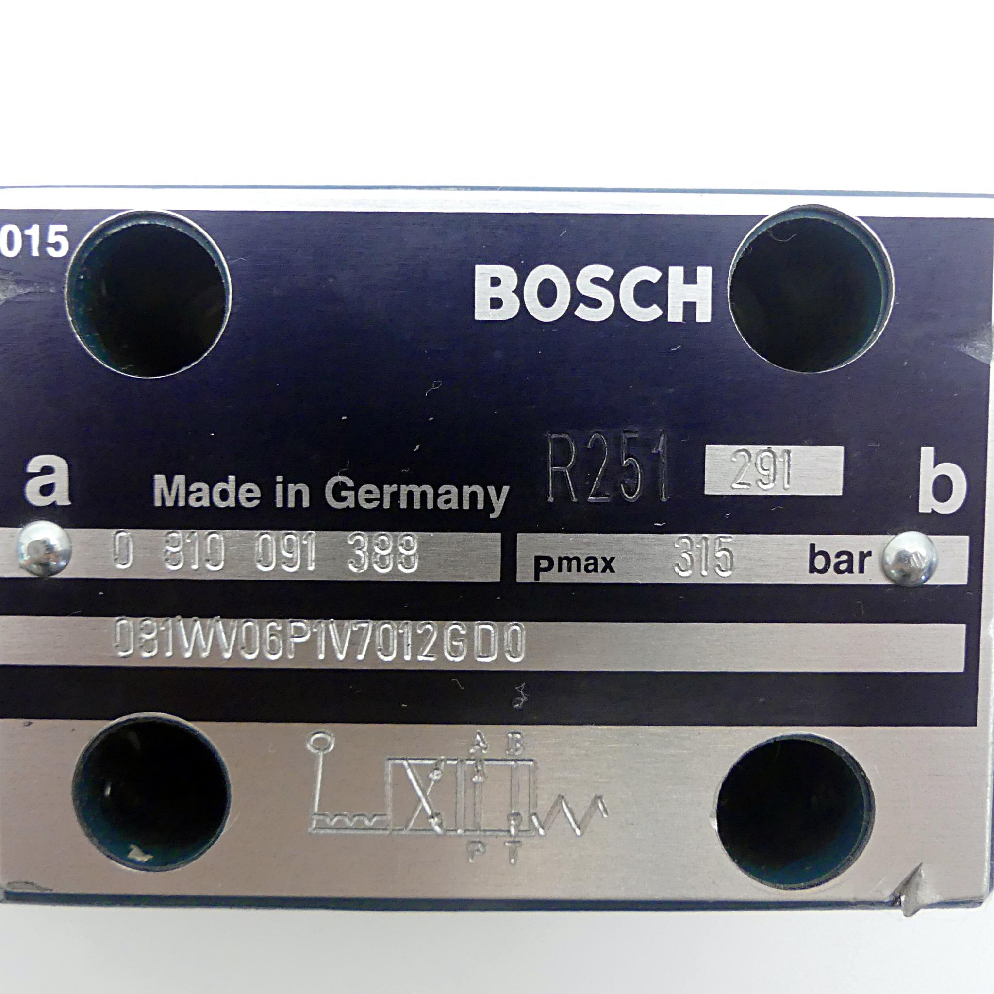 Produktfoto 2 von BOSCH 4/2 Wegeventil 081WV06P1V7012GD0