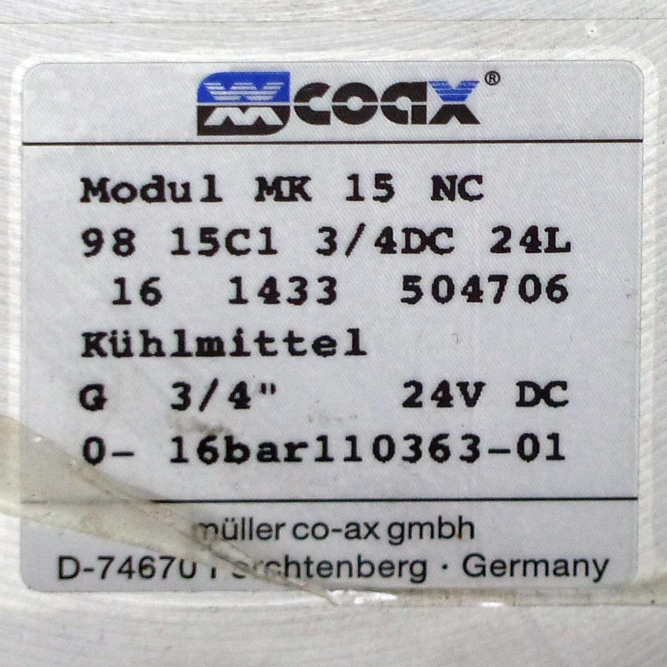 Produktfoto 2 von COAX 2/2 Wegeventil