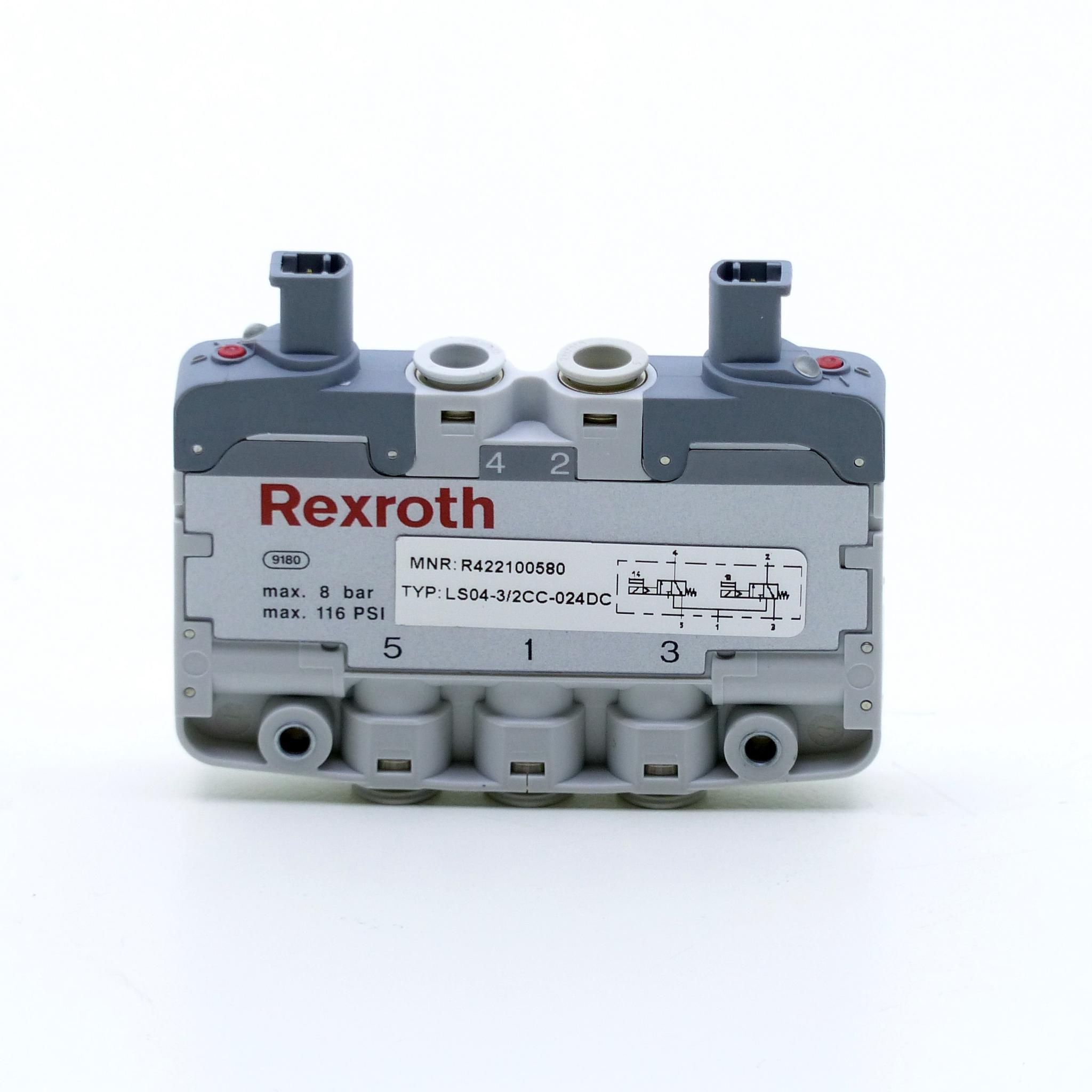 Produktfoto 3 von REXROTH 2x3/2 Wegeventil