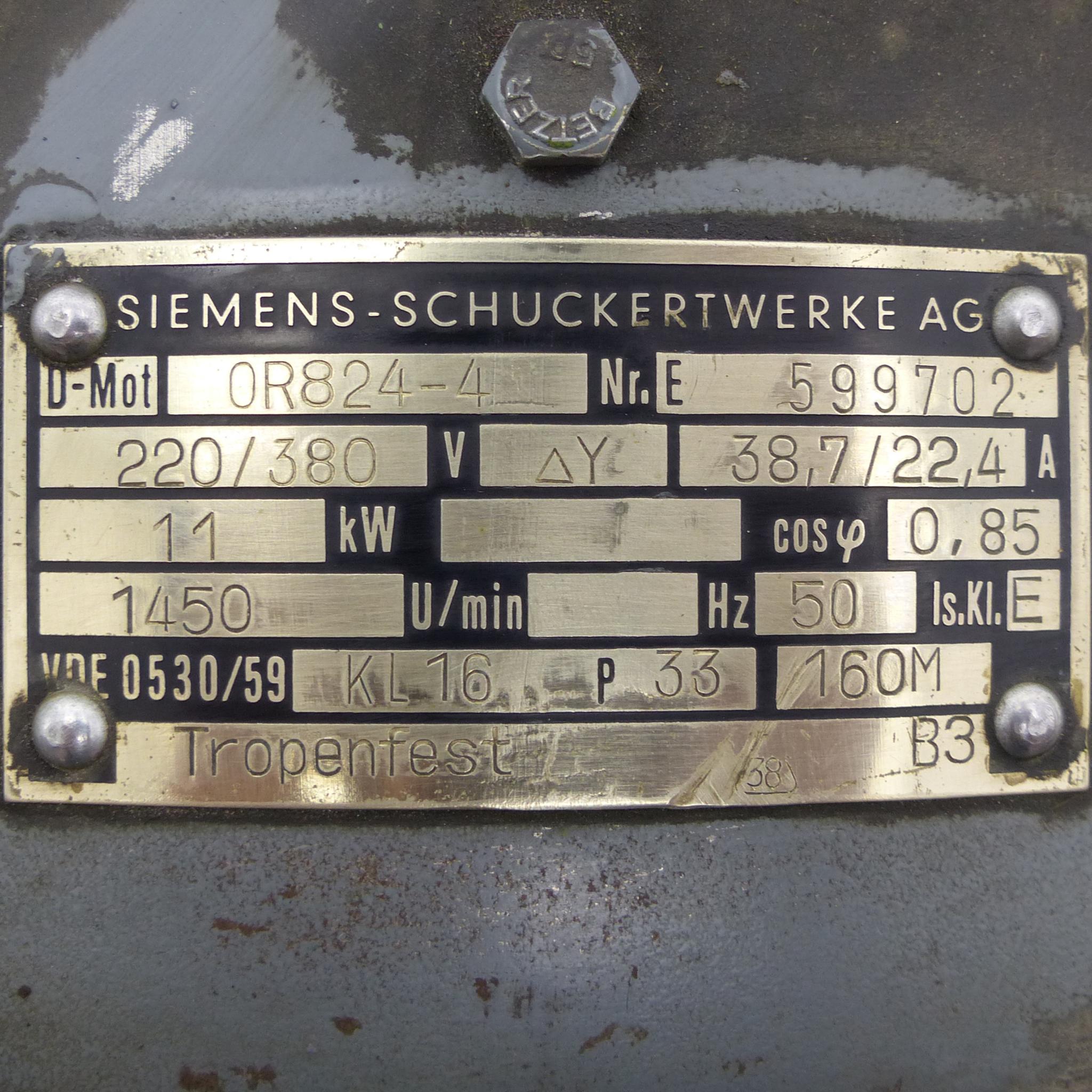 Produktfoto 2 von SIEMENS Drehstrommotor OR824-4