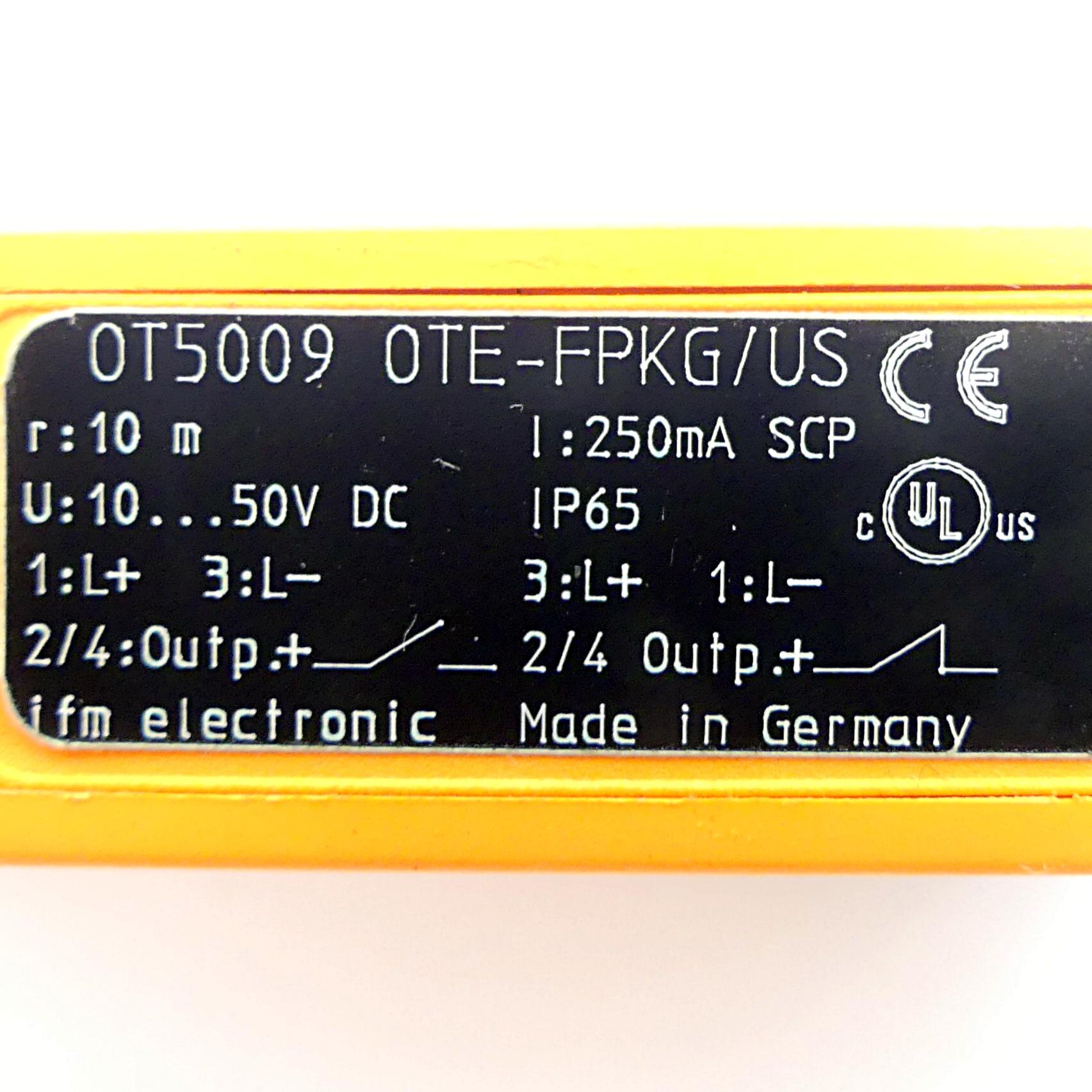 Produktfoto 2 von IFM Einweglichtschranke Empfänger OT5009