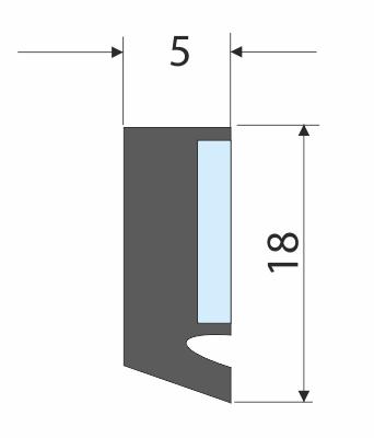 Produktfoto 1 von Abstreifer M-A9 1000174 MW A9