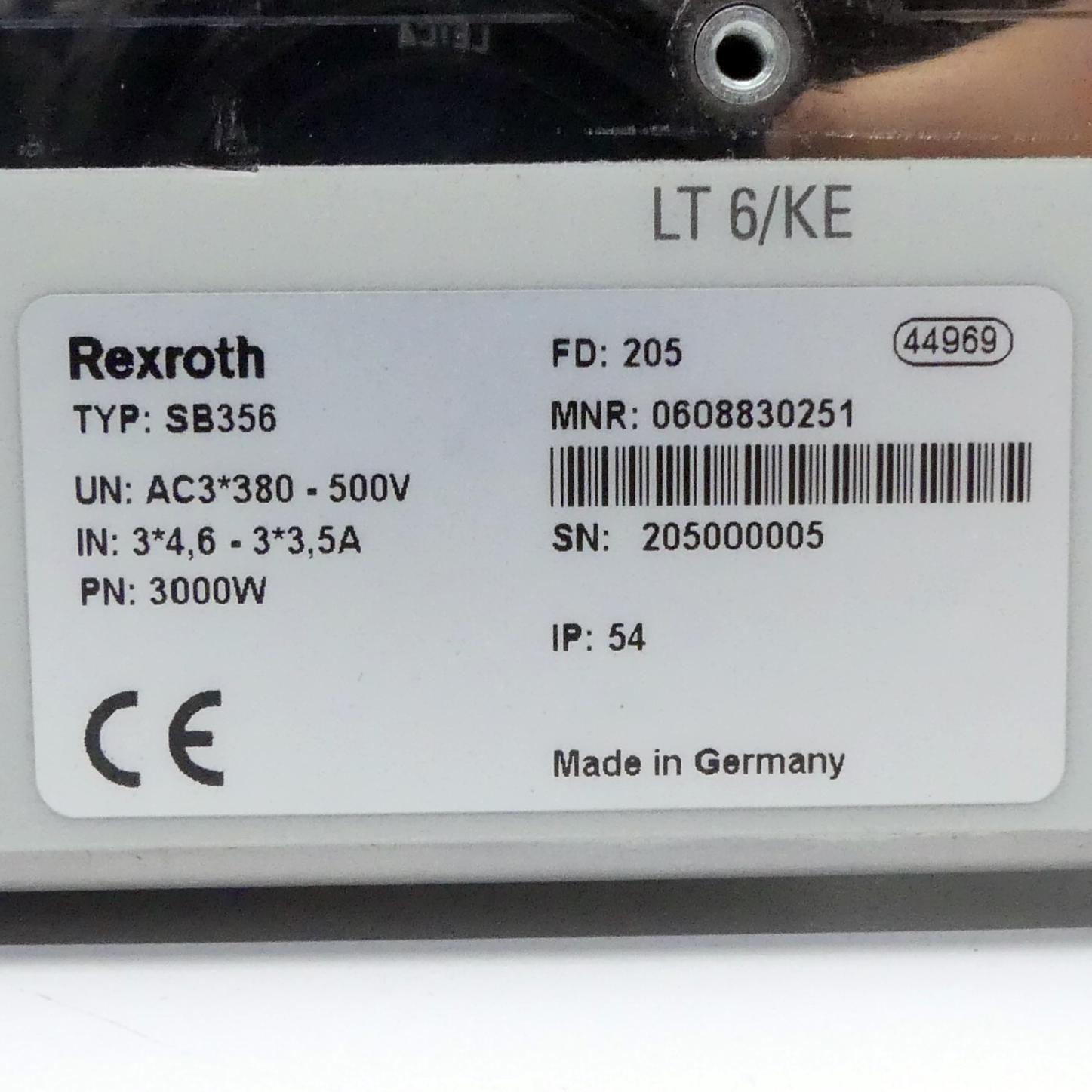 Produktfoto 2 von REXROTH Systembox SB356