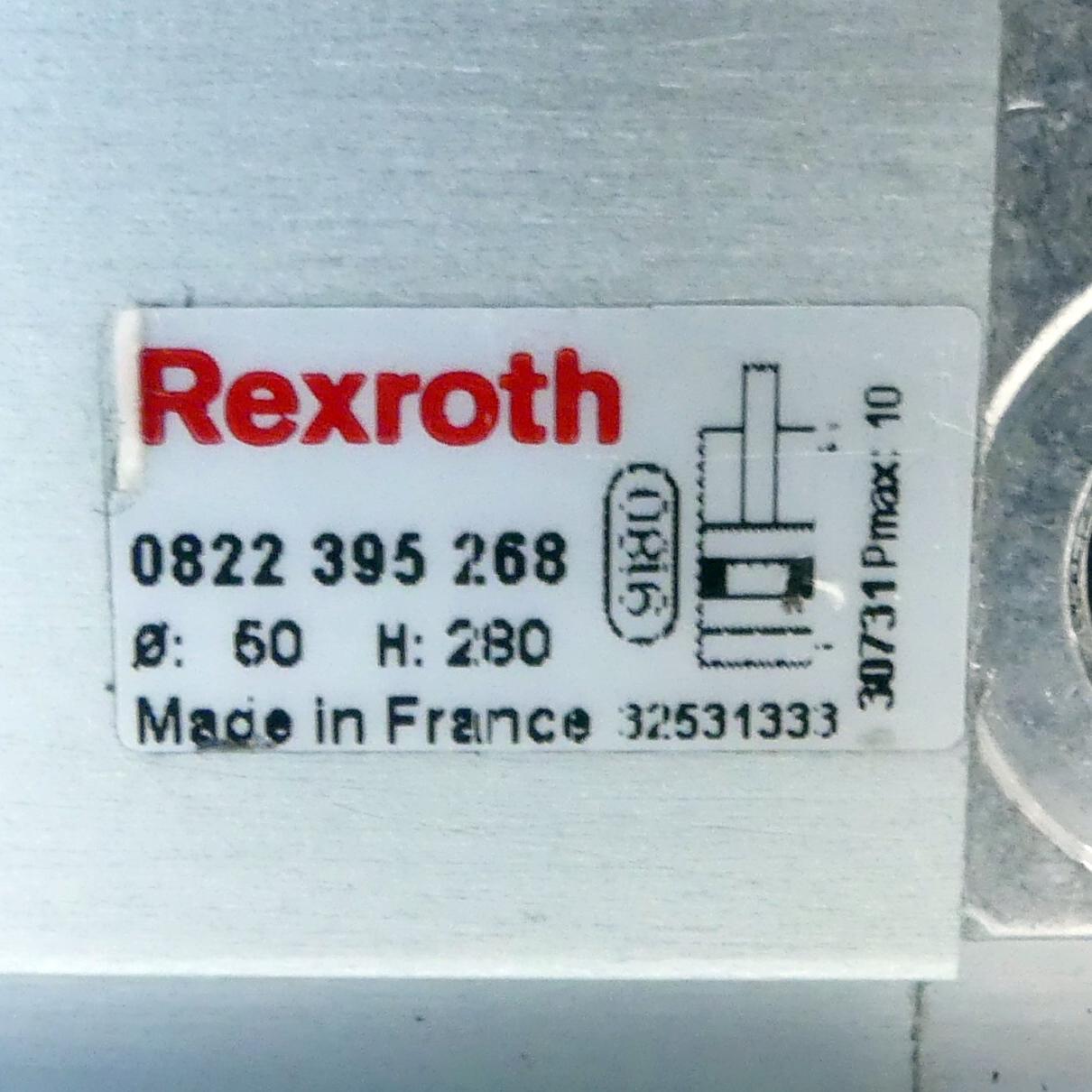 Produktfoto 2 von REXROTH Pneumatikzylinder 0 822 395 268