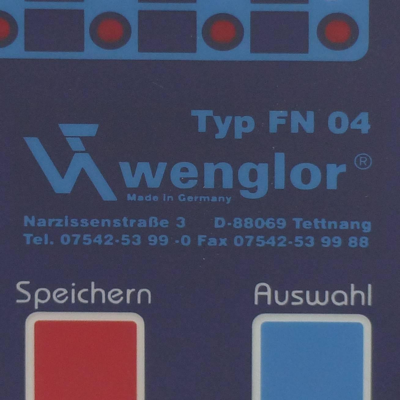 Produktfoto 2 von WENGLOR Farbauswertgerät FN 04