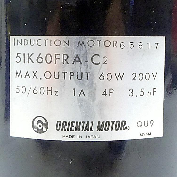 Produktfoto 2 von ORIENTAL MOTOR Induktionsmotor