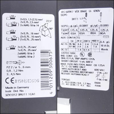 Produktfoto 2 von SIEMENS Überlastrelais 3RU1136-4FB0