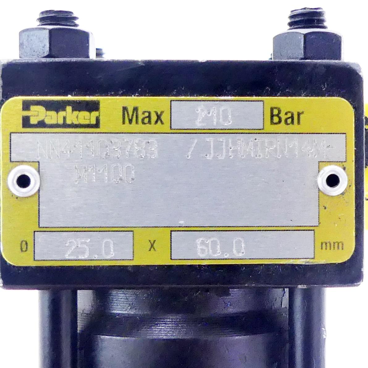 Produktfoto 2 von PARKER Hydraulikzylinder NN41103783