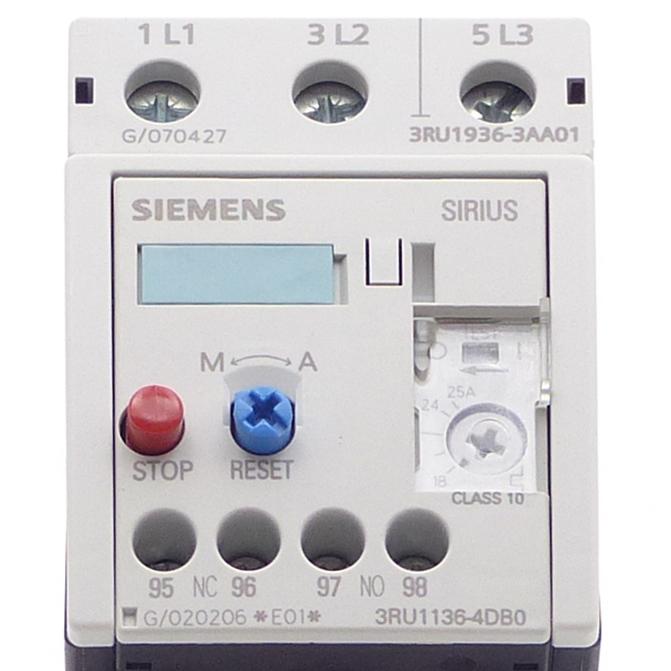 Produktfoto 2 von SIEMENS SIRIUS-Überlastrelais