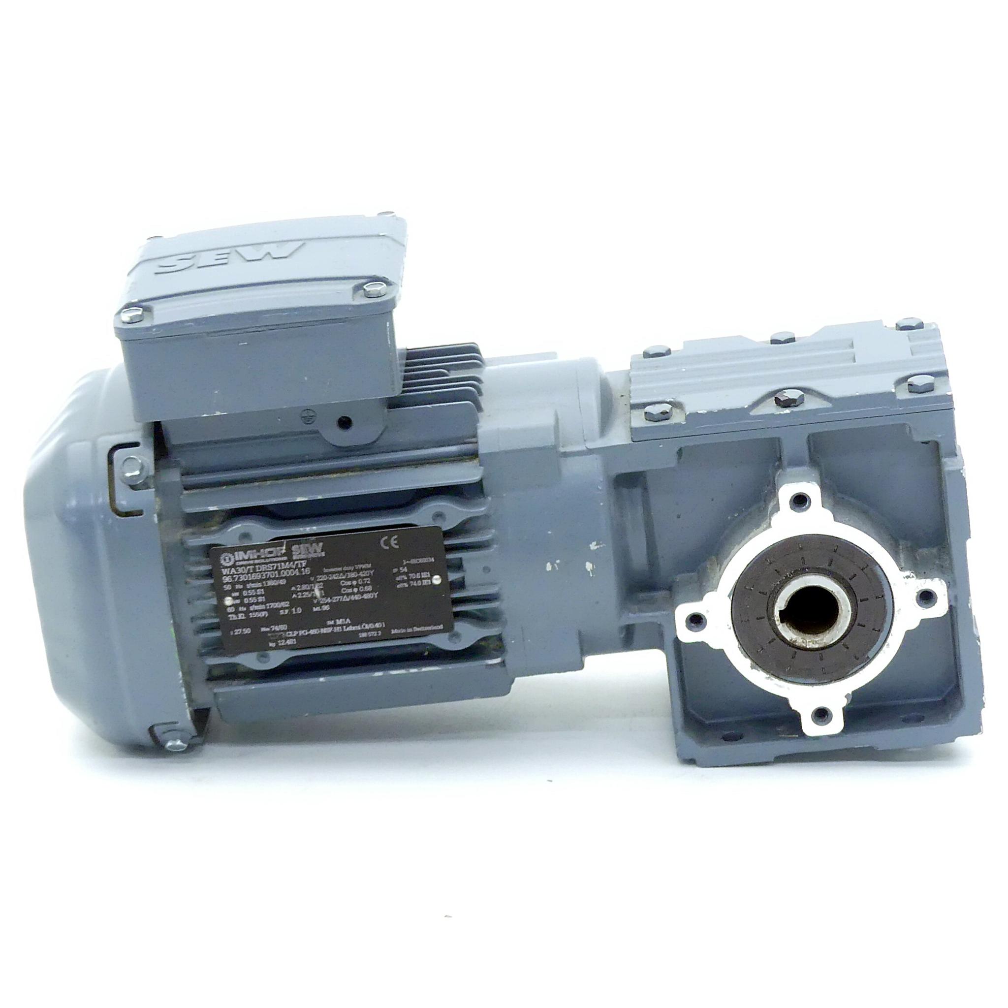 Produktfoto 6 von SEW-EURODRIVE Getriebemotor WA30/T DRS71M4/TF