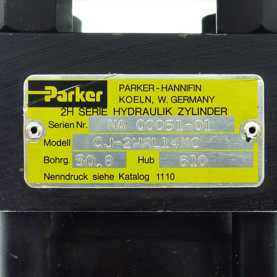 Produktfoto 2 von PARKER Hydraulikzylinder 8670161