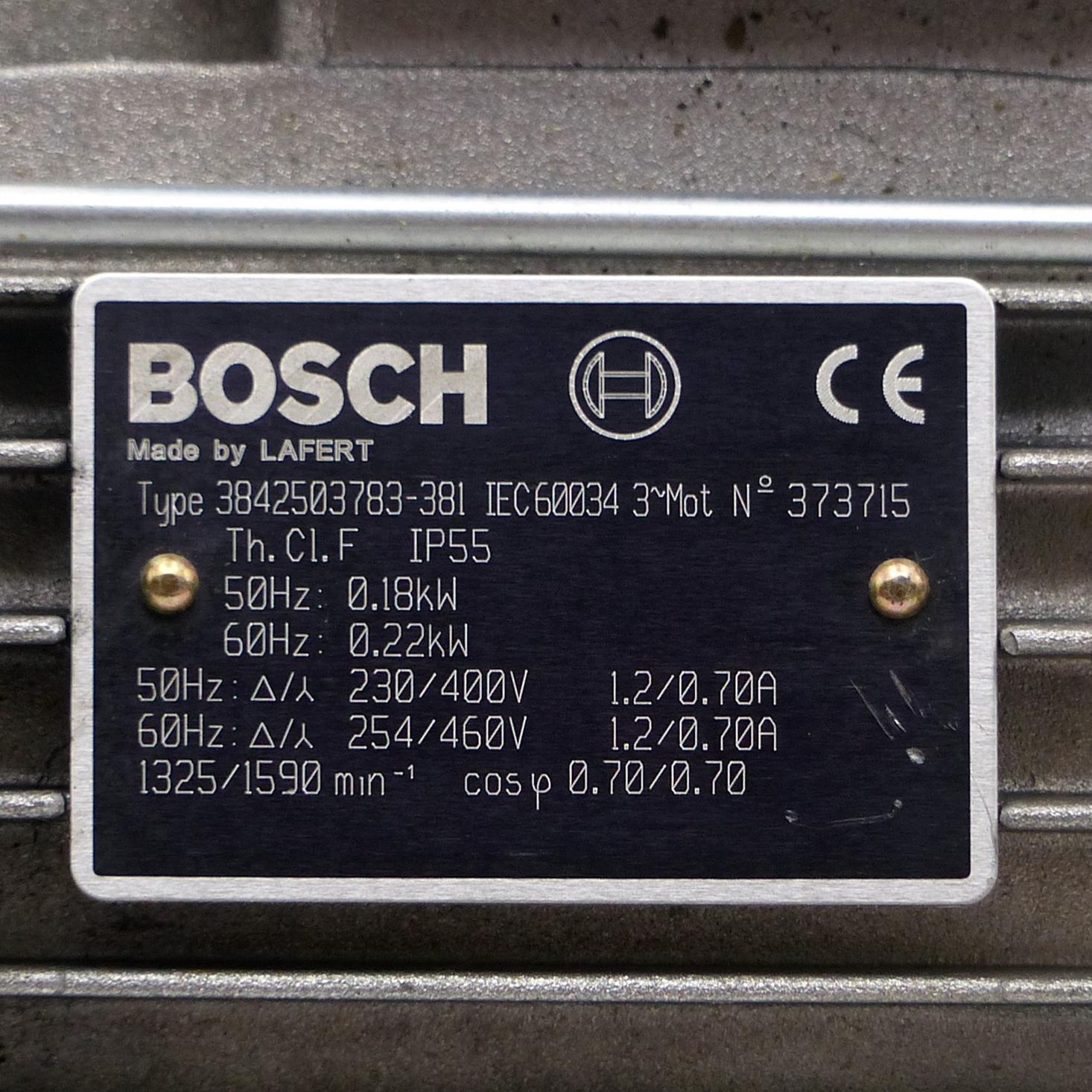 Produktfoto 2 von BOSCH Getriebemotor 3842503783-381