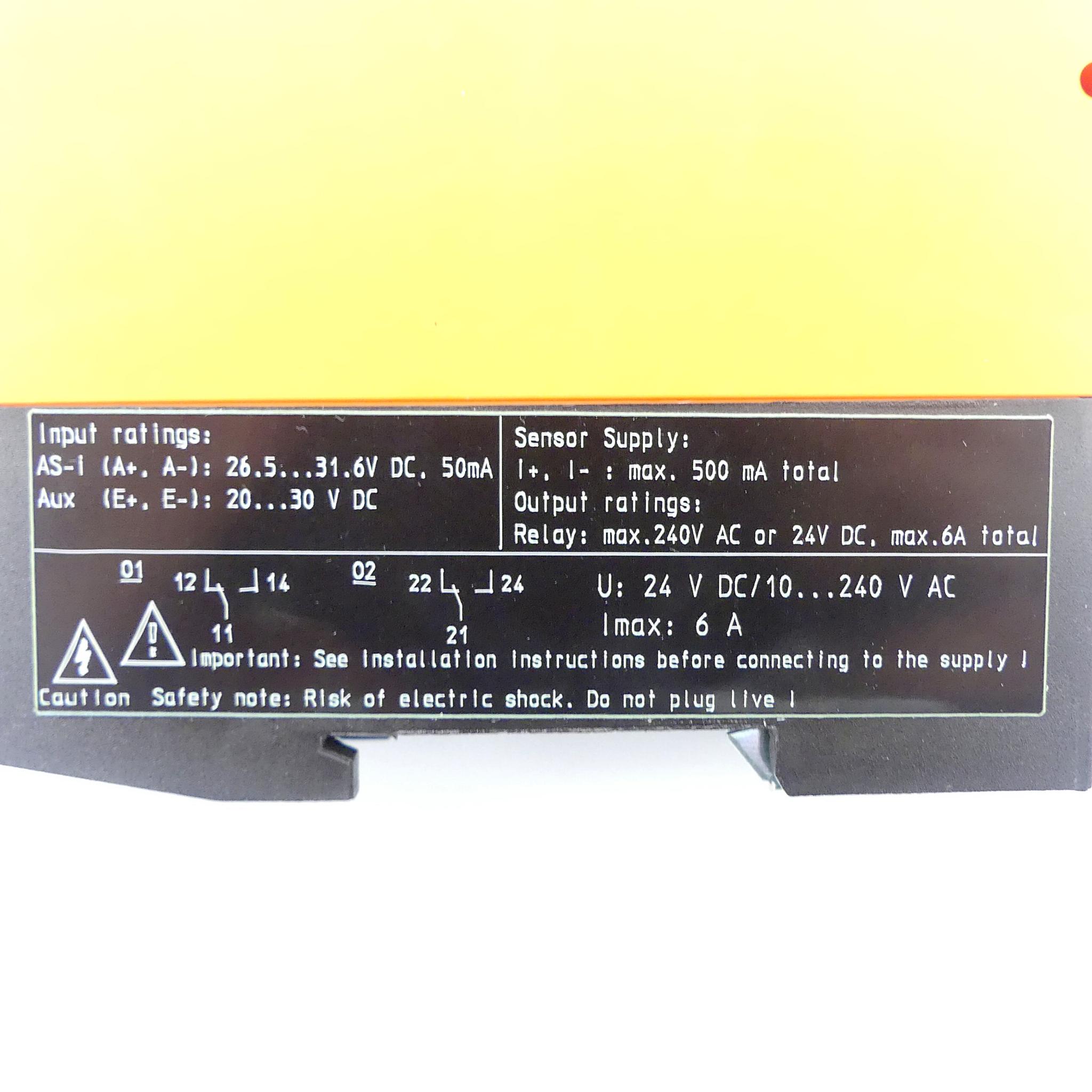 Produktfoto 2 von IFM Schaltschrankmodul SmartLine25 4DI 2DO R C