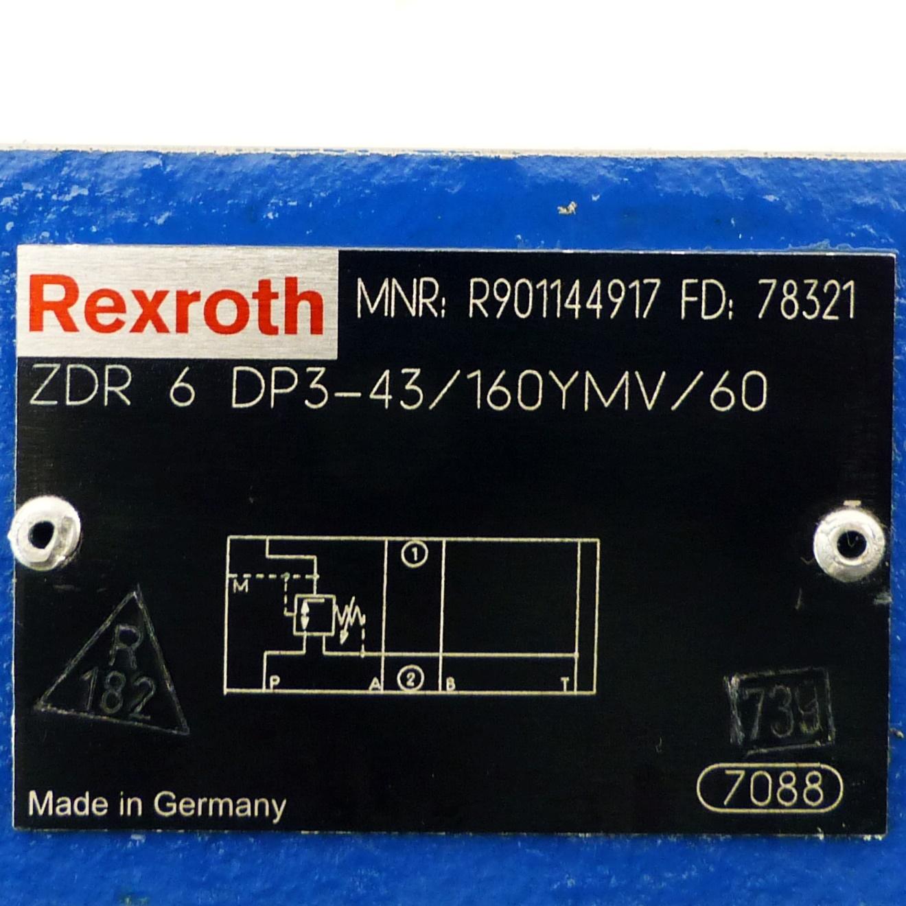 Produktfoto 2 von REXROTH Druckreduzierventil R901144917