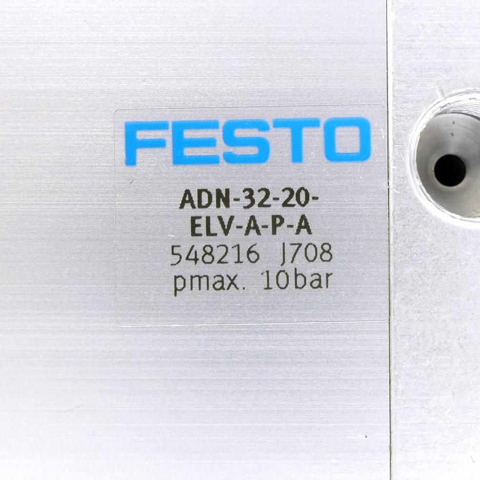 Produktfoto 2 von FESTO Pneumatikzylinder ADN-32-20-ELV-A-P-A