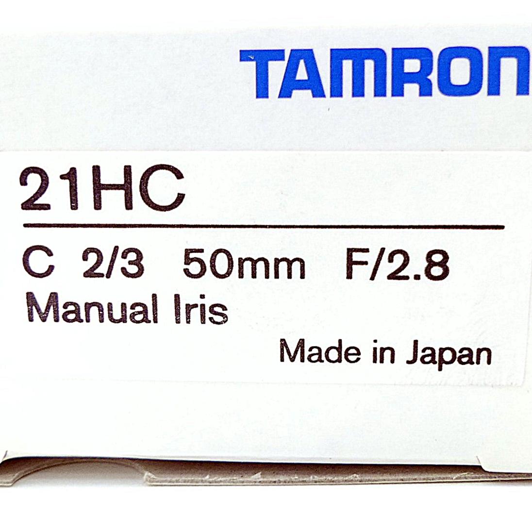 Produktfoto 2 von TAMRON TAMRON 21HC, 2/3"