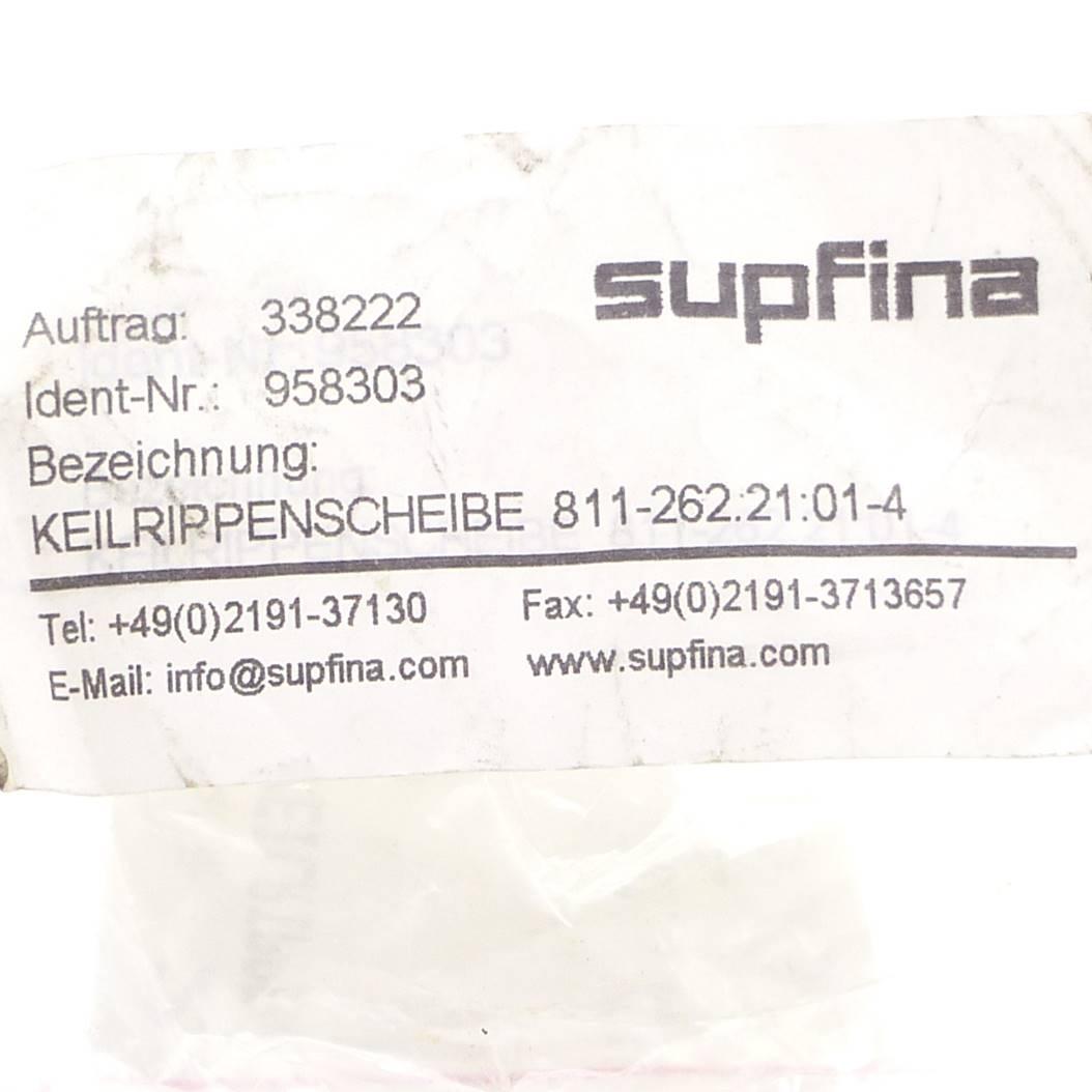 Produktfoto 2 von SUPFINA Keilrippenscheibe 811-262.21:01-4