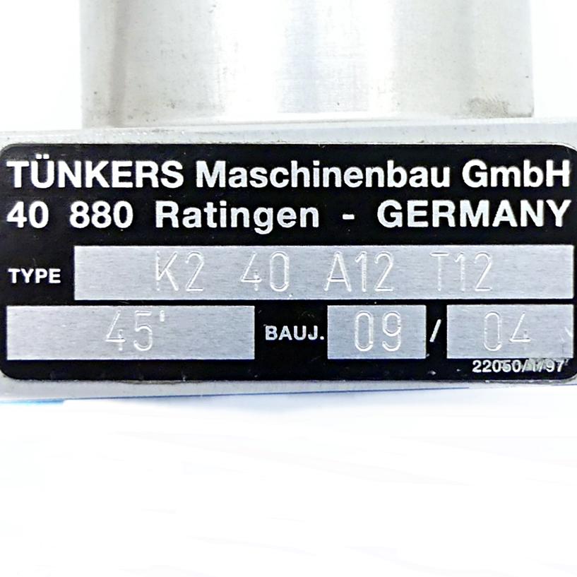 Produktfoto 2 von TüNKERS Pneumatikspanner 45°