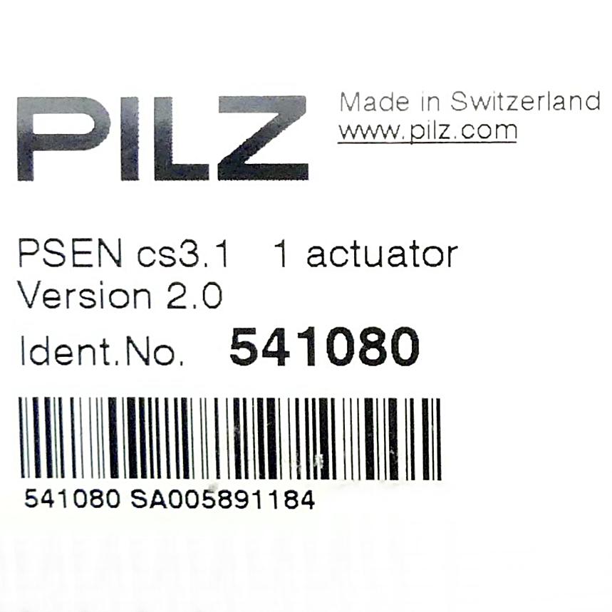 Produktfoto 2 von PILZ Betätiger PSEN cs3.1 für codiereten Sicherheitssschalter