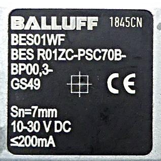 Produktfoto 2 von BALLUFF Induktiver Sensor BES01WF