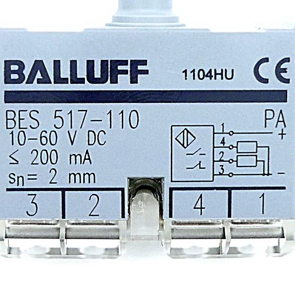 Produktfoto 2 von BALLUFF Mechanischer Einzelpositionsschalter BES 517-110-RK