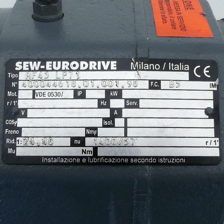 Produktfoto 2 von SEW-EURODRIVE Stirnradgetriebe