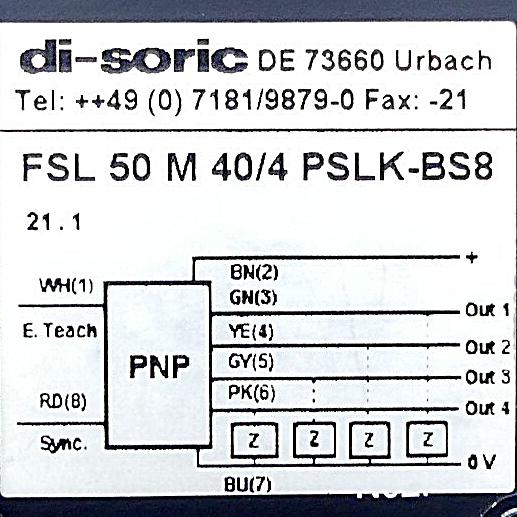 Produktfoto 2 von DI-SORIC Sensor