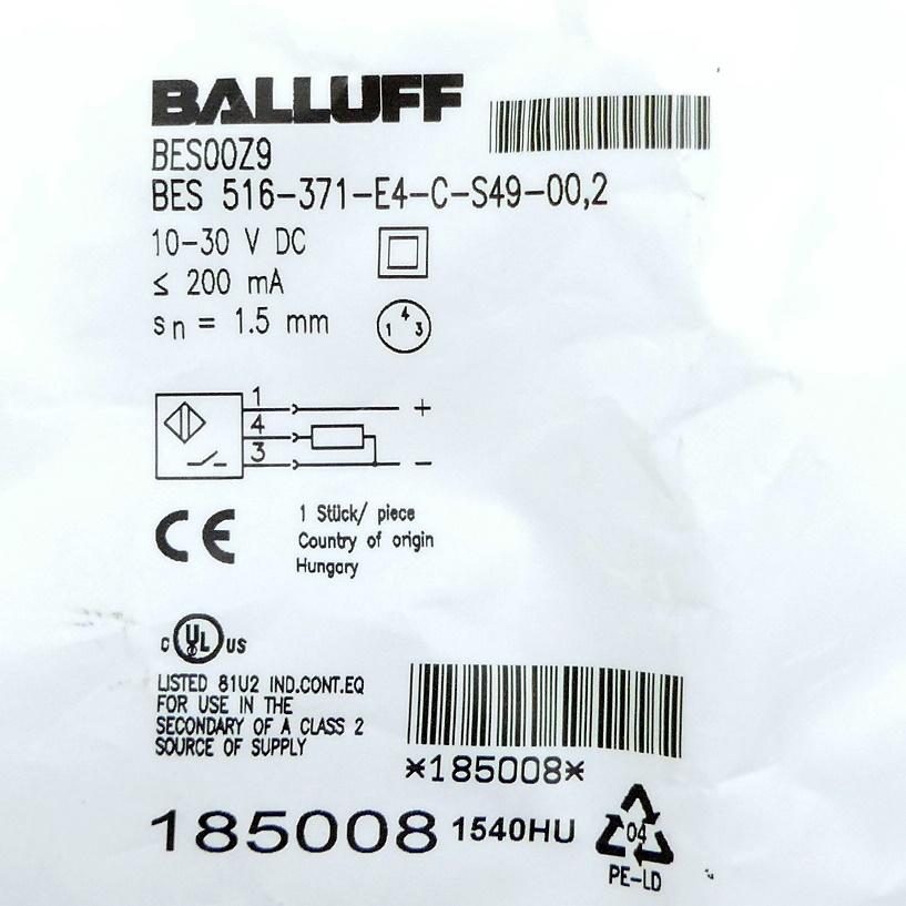 Produktfoto 5 von BALLUFF Induktiver Sensor BES00Z9