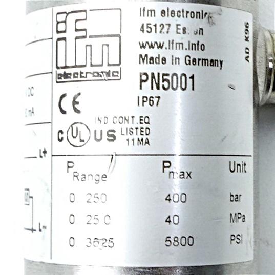 Produktfoto 2 von IFM Drucksensor mit Display PN5001