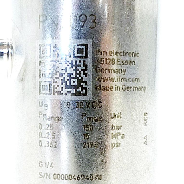 Produktfoto 2 von IFM Drucksensor PN7093