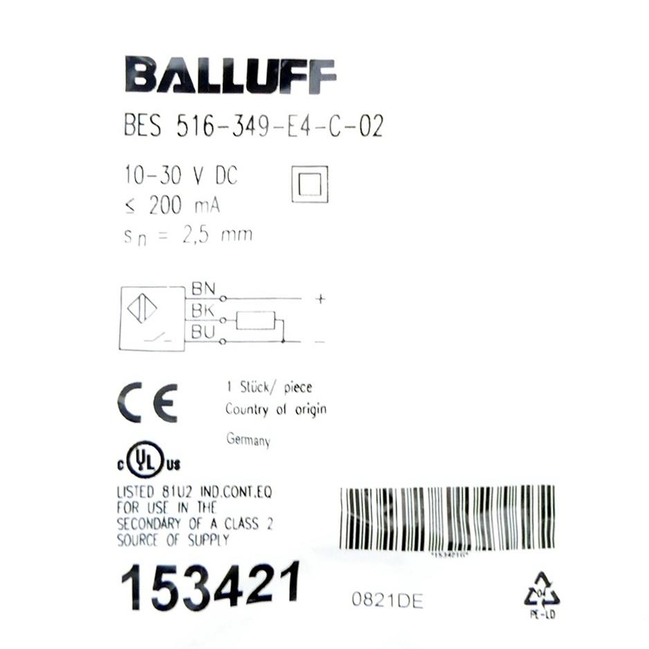 Produktfoto 5 von BALLUFF Induktiver Sensor BES00TZ