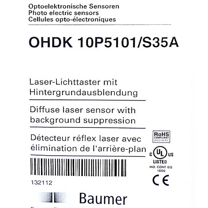 Produktfoto 2 von BAUMER Reflexions-Lichttaster OHDK 10P5101/S35A