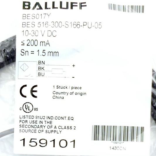 Produktfoto 2 von BALLUFF Induktiver Sensor BES017Y