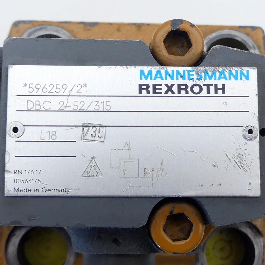 Produktfoto 2 von REXROTH Druckbegrenzungsventil