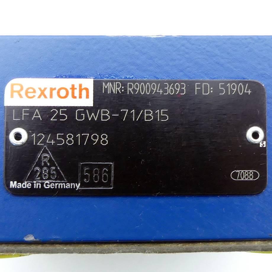 Produktfoto 2 von REXROTH Steuerdeckel LFA 25 GWB-71/B15