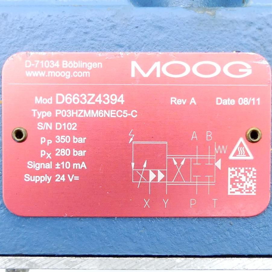 Produktfoto 2 von MOOG Proportionalventil D663Z4394