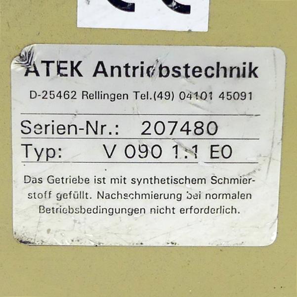 Produktfoto 2 von ATEK Kegelradgetriebe V 090 1:1 E0