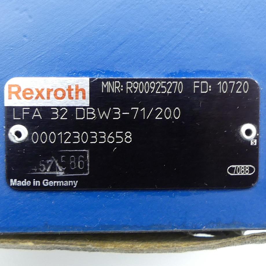 Produktfoto 2 von REXROTH Steuerdeckel LFA 32 DBW3-71/200